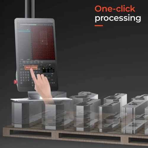 One click processing