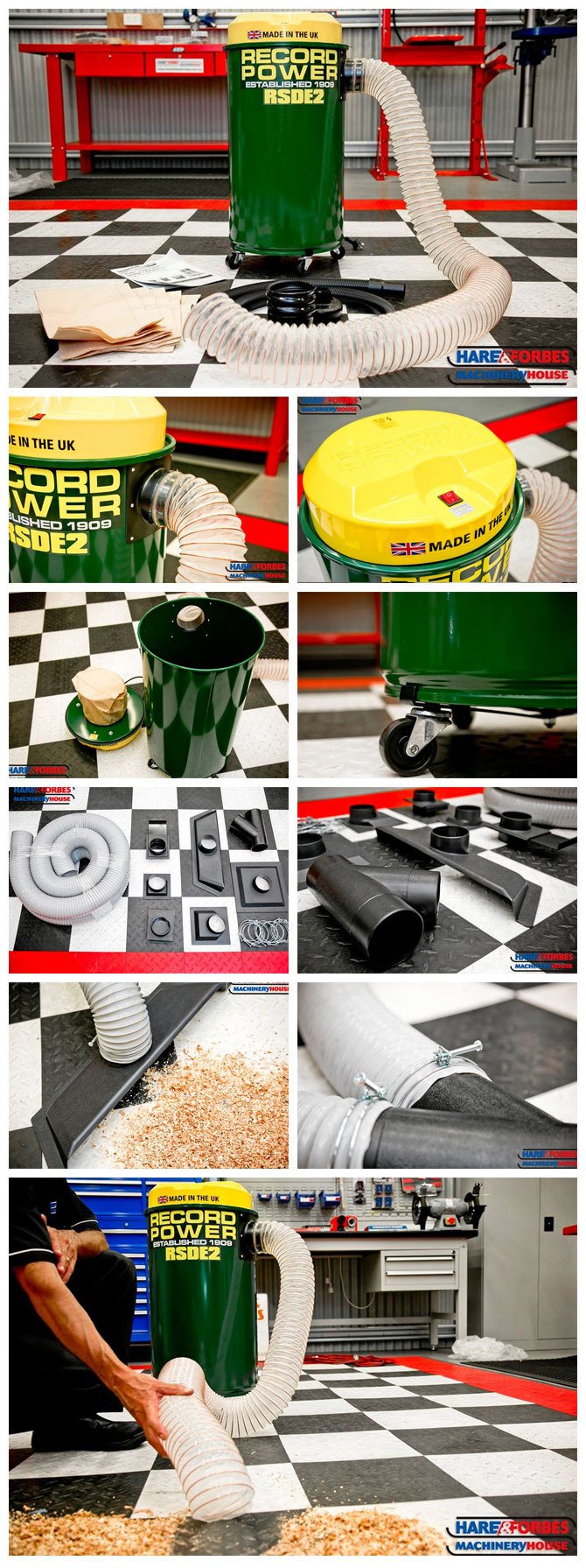 RSDE2 Dust Collector & Accessory Kit