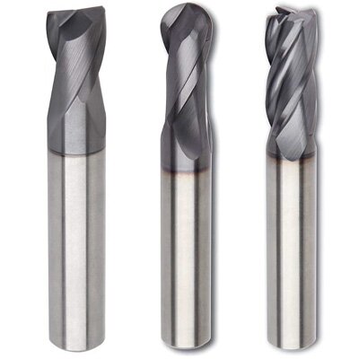 Solid Carbide Milling Cutters End Slot Ball