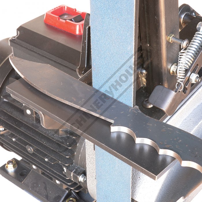 SR602 Select A Rad Pedestal Belt Grinder & Notcher Hare & Forbes