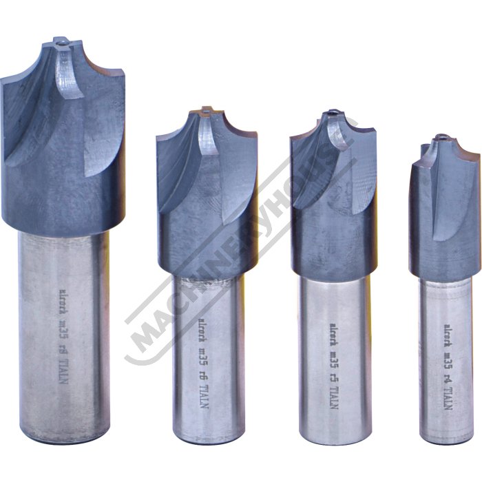 M3391 HSS Corner Rounding Cutter Set 6 Piece - Hare & Forbes