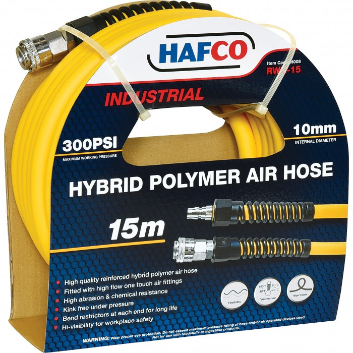RWK15 Industrial Polymer Air Hose - Hare & Forbes Machineryhouse