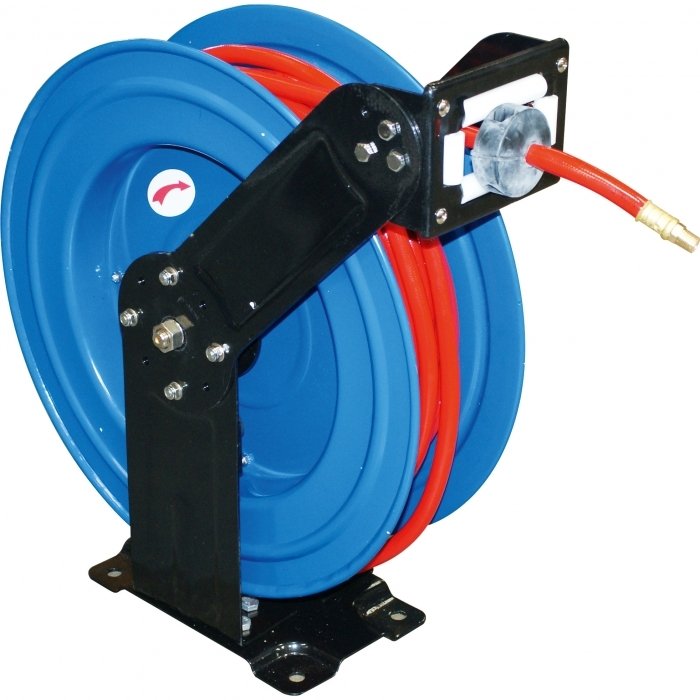 Rubber Retractable Hydraulic Hose Reel, For Industrial, Diameter