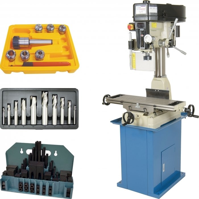 K012 HM32 Mill Drill Machine Package Deal Hare & Forbes Machineryhouse