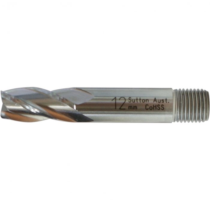 P&N CoHSS end mill 2 flutes slot drill 5/32" wt 1/4" screw shank Sutton 