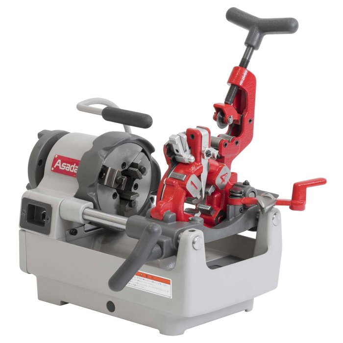 Conduit threading machine discount