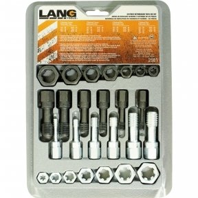 Lang Tools 2584 15-Piece Metric Thread Restorer Set 