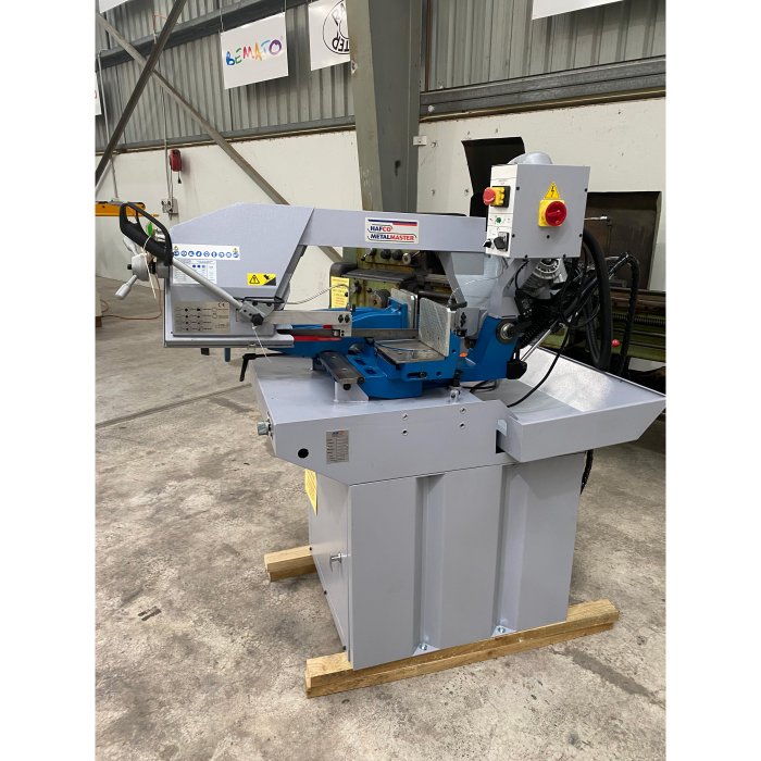EB330DSC Swivel Head Dual Mitre Metal Cutting Band Saw Hare & Forbes